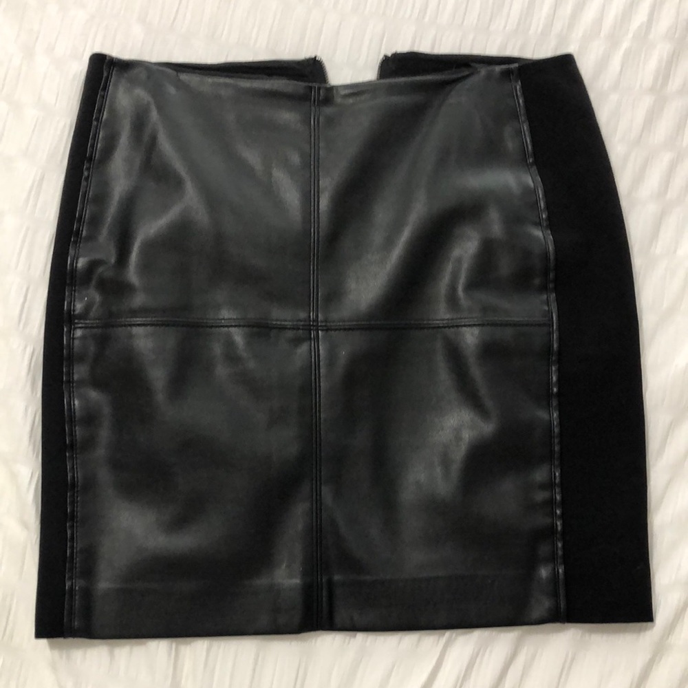 Women's "Leather" skirt from White House Black market